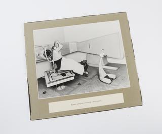 Photograph illustrating linear electron accelerators