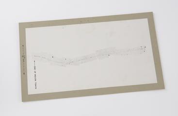 Atom track photograph using ‘Nuclear Research’ emulsion