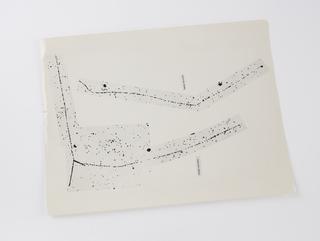 Atom track photograph using ‘Nuclear Research’ emulsion