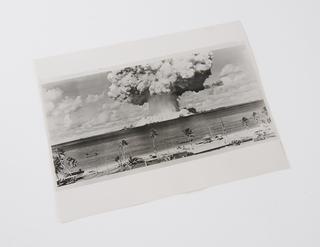 Four Photographs of American Atomic Bomb Test