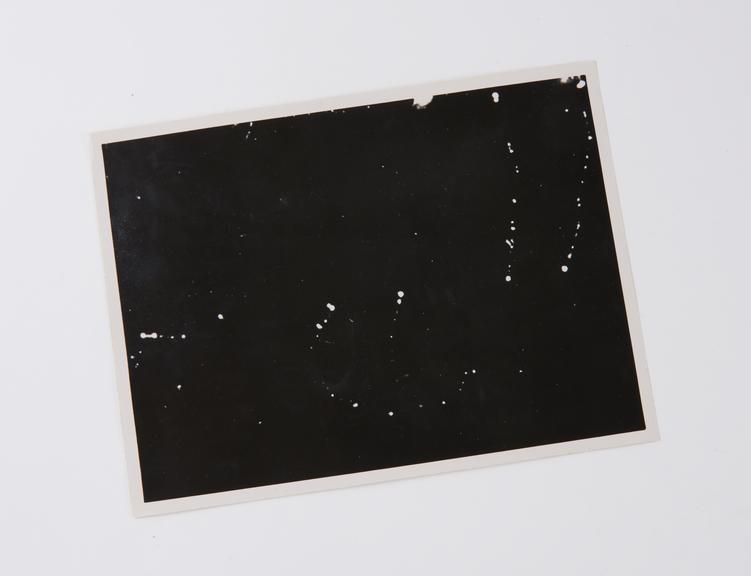 Black and white photographic print
