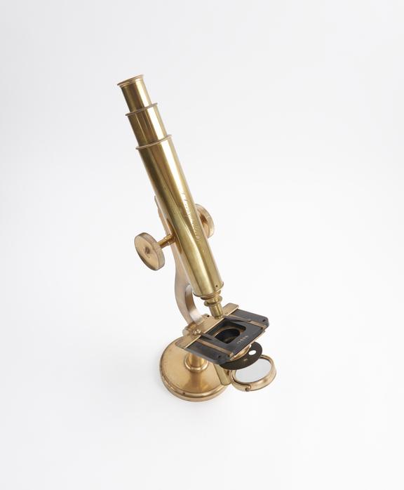 Compound monocular microscope, by T