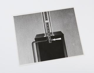 Black and white photographic print (1of 29) of diagram