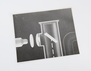 Black and white photographic print (1of 29) of diagram