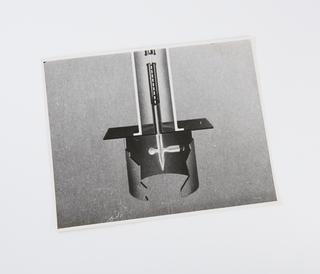 Black and white photographic print (1of 29) of diagram