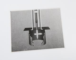 Black and white photographic print (1of 29) of diagram