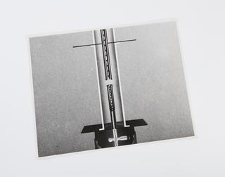Black and white photographic print (1of 29) of diagram
