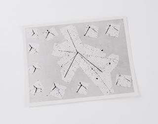 Atom track photograph using ‘Nuclear Research’ emulsion