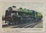 Chewing gum cards featuring British locomotives