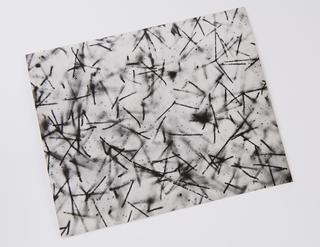 Atom track photograph using ‘Nuclear Research’ emulsion