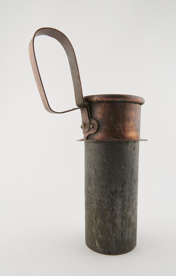 Vessel, partly tinned copper, C18 or C19