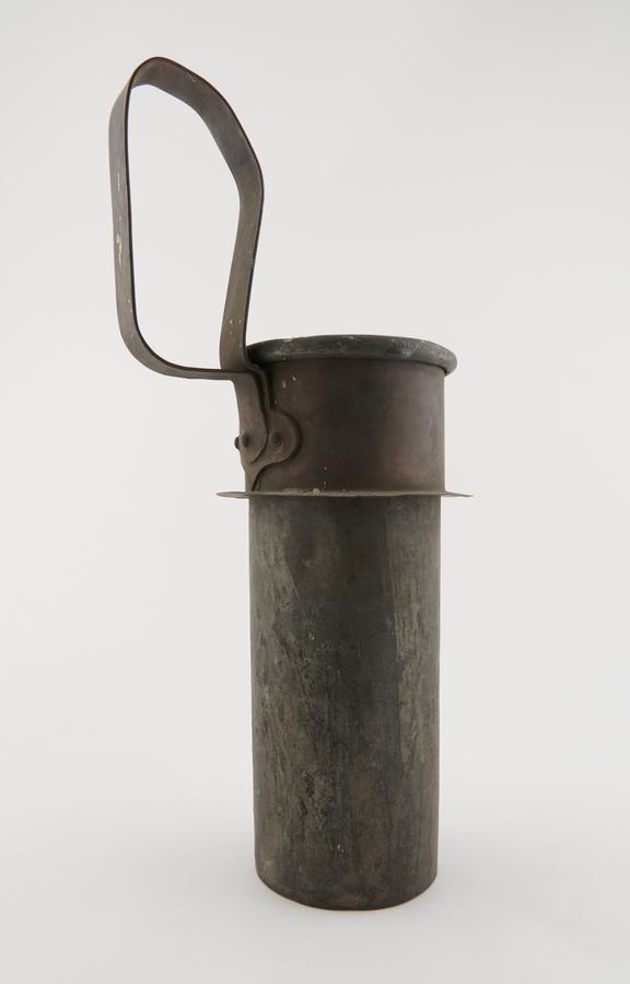 Vessel, partly tinned copper, C18 or C19