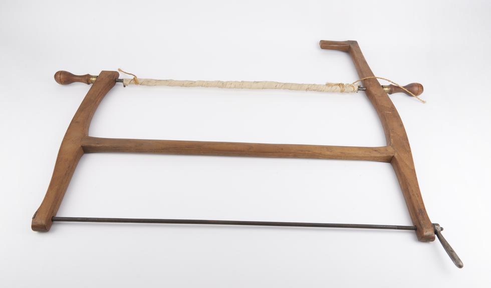 Frame bow saw, used before 1850