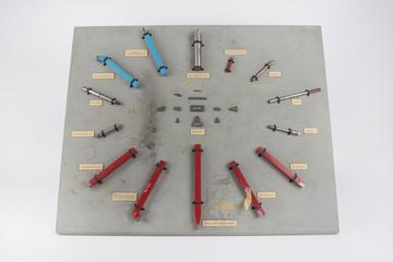 ‘Oakaloy’ cemented tungsten carbide ‘triangular glass drill’