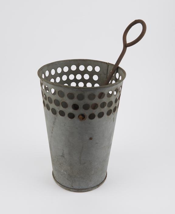 Bucket, galvanised iron