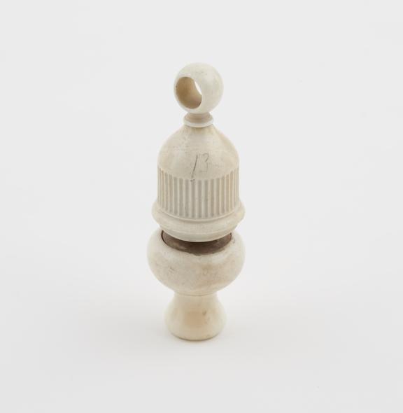 One ivory whistle, by Holtzapffel and Company, London, 1843-1884