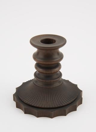 Hardwood candlestick