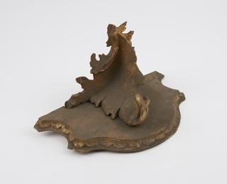 Wooden mount for apothecary shop sign