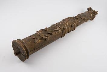 Decorative wooden pillar