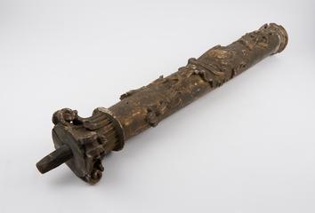 Decorative wooden pillar