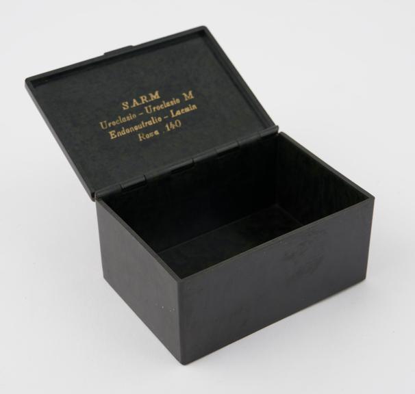 Small rectangular box with hinged lid