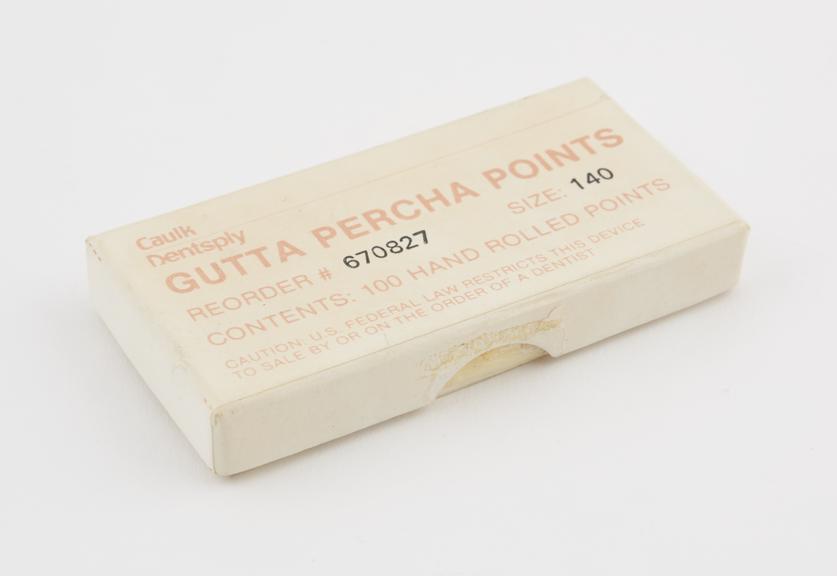 Gutta percha points