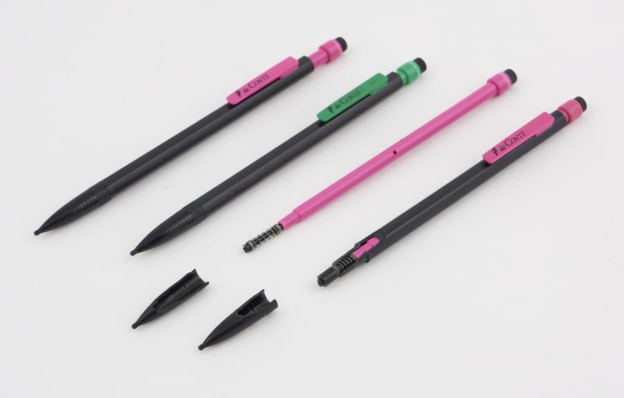 Disposable propelling pencil in `easy flow' grade Kematal