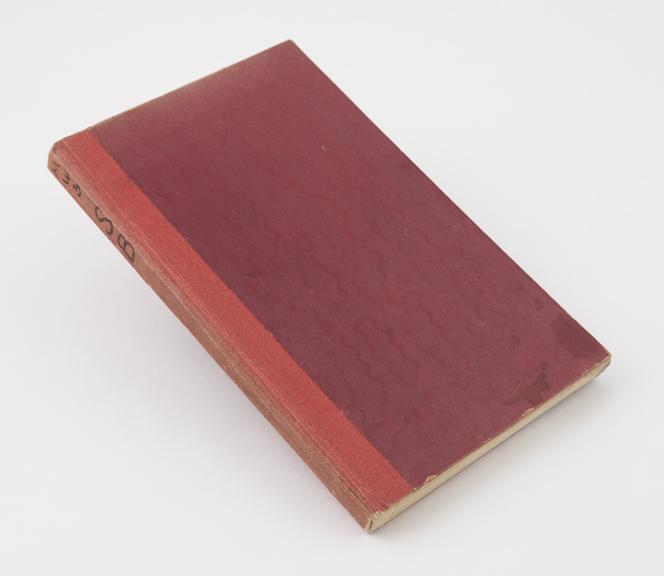 Laboratory notebook of J R Myles, dated 1936-1937