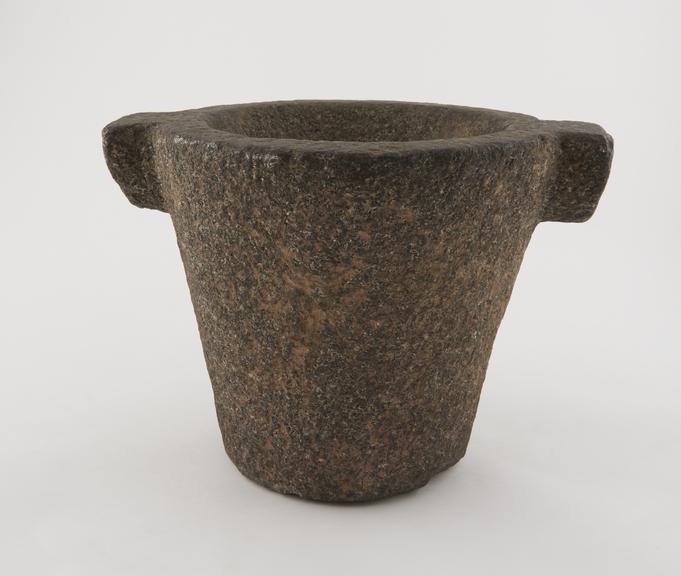 Granite mortar, no provenance