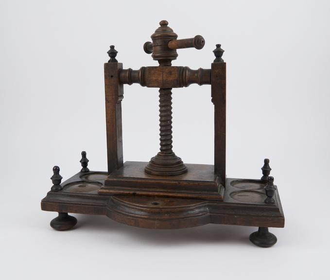 Wooden press, possibly Spanish