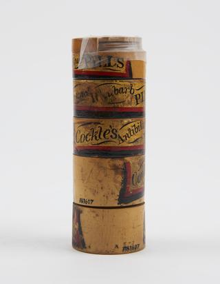 Pill box for Cockle's antibilious pills