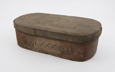 Wooden herb box with lid