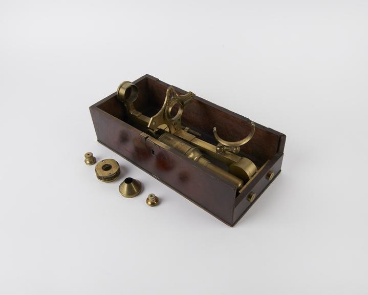 Incomplete chest microscope by Nairne, London, late 18th century