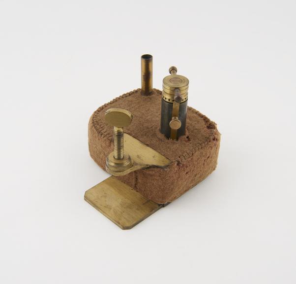 Freezing microtome invented by Prof. Rutherford