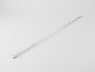Fragment of glass tubing, 1968