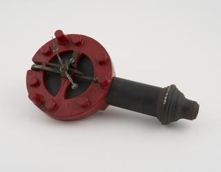 'Double sensitive' steam engine boiler pressure gauge, John Inshaw 1856 patent