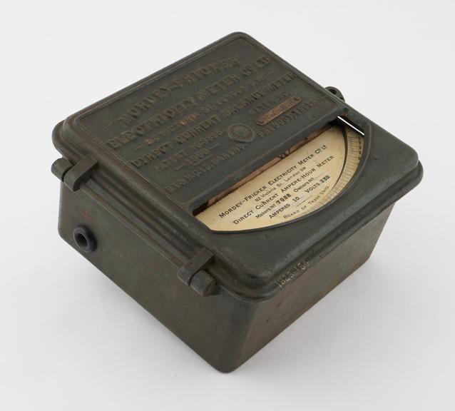 Mordey-Fricker type electrolytic electricity supply meter