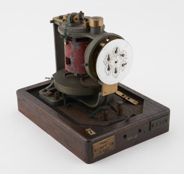 Ampere-hour meter, Frager type no. 326 (1890)