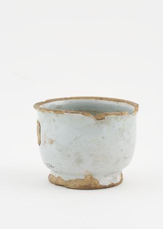 Earthenware dispensing pot