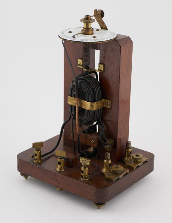 Siemens electro-dynamometer-ammeter, no. 1214, 1882