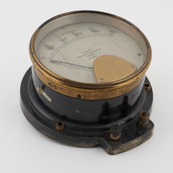 moving coil ammeter with petticoat' windings, 0-1A, serial no