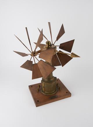 Windmill wind direction vane