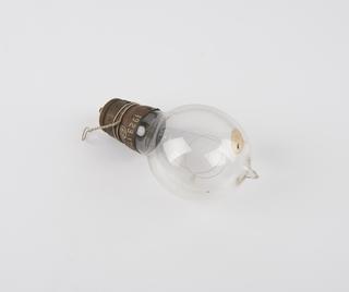 One of eighty-six early incandescent lamps