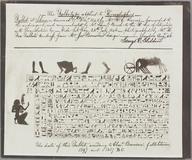 The Talbotype applied to Hieroglyphics, London | Science Museum Group ...