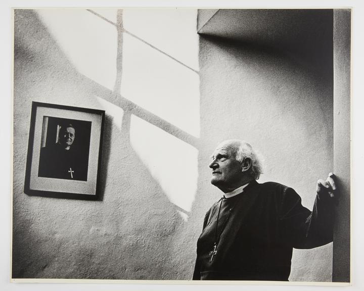 Silver gelatin print with cardboard mount, by Godfrey Argent