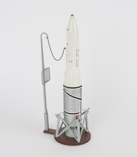 Model (1:48 scale) Black Arrow satellite launch vehicle