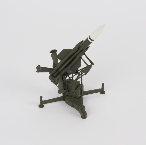 Model (1:48 scale) Thunderbird 2 surface-to-air missile