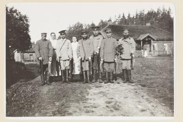 Group of Keepers with Fish