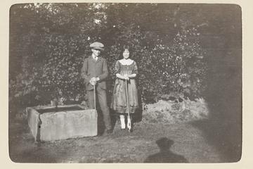 In the garden