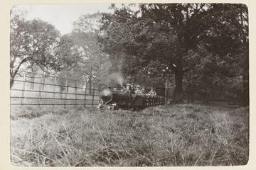 Riding on the private railway
